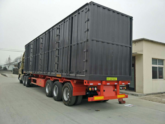 Van semi-trailer